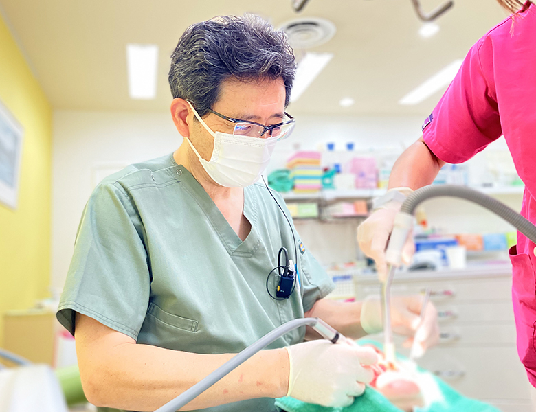 横浜市港北区の歯医者、トレッサファミリー歯科で歯周病治療